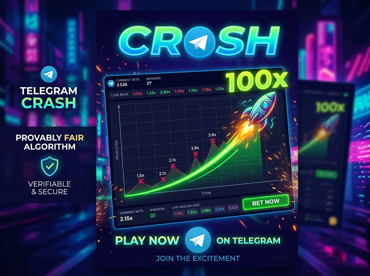 Algoritmo Casino Telegram Crash Rocket Provably Fair