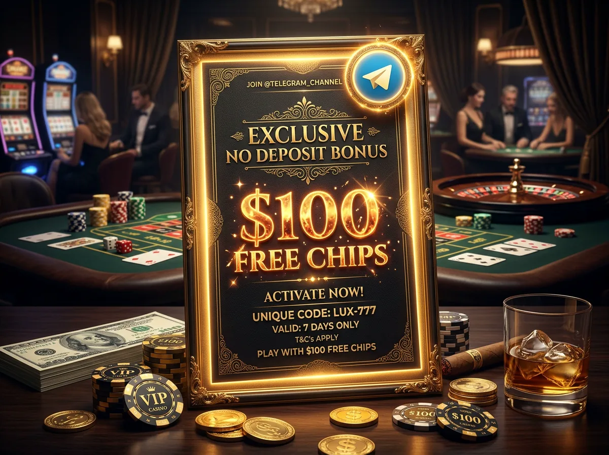 No Deposit Casino Bonus Ticket Fichas Gratis Telegram España